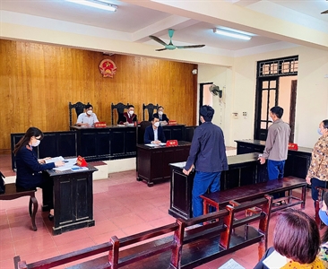 Viện KSND và TAND huyện Mê Linh phối hợp tổ chức phiên tòa rút kinh nghiệm...